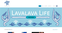 Desktop Screenshot of lavalavalife.com